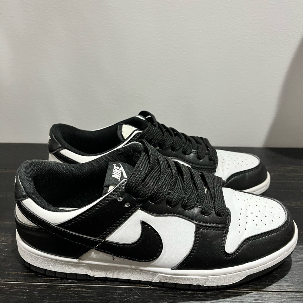Nike Dunk Low Black and White Sneakers